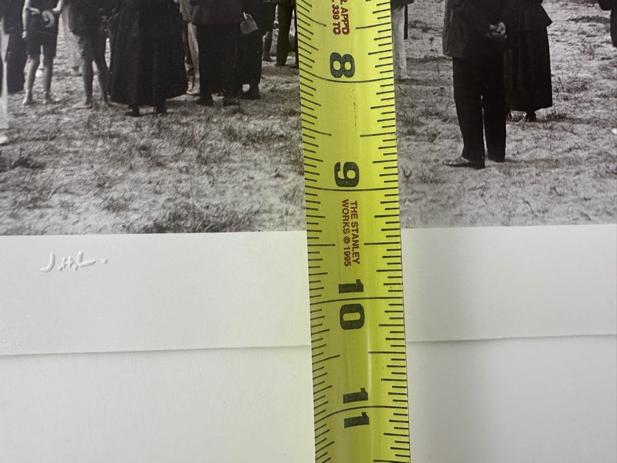 Jacques Henri Lartigue (1894-1986, France) Hand Signed Photograph Balloon Airship 1919 Gelatin Silver Print, Printed Later, Signed In Ink J. H. Lartigue 10 X 9.5 Estimate $5,000-$7,000 [Photo 10]