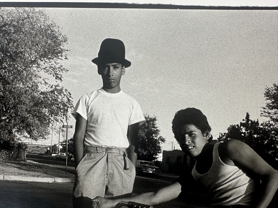 Miguel Gandert (B. 1956, New Mexico) 1983 Signed B&W Photograph Titled 'Lowrider Bike, Albuquerque, New Mexico (Some Damage To Photograph In Upper Left Corner) 10 X 6.5 [Photo 5]