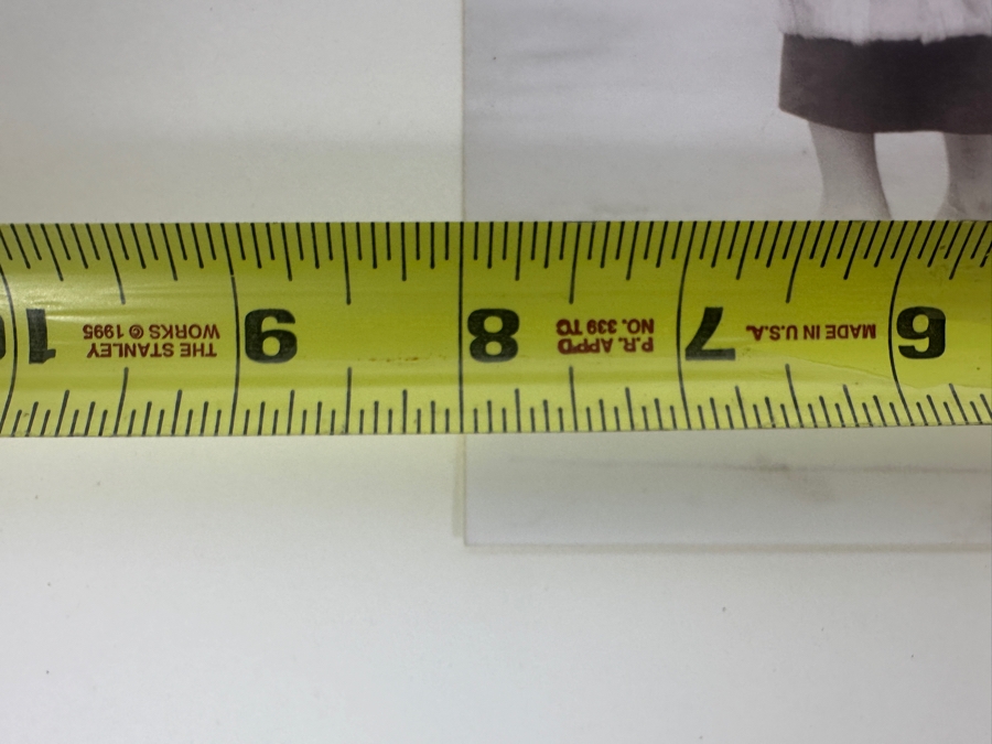 B&W Photograph Of Amelia Earhart (B. 1897) Standing In Front Of Airplane 8 X 10 [Photo 7]