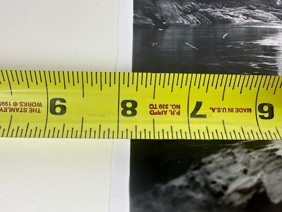 B&W Photograph Kolb Brothers' Photography Studio On The South Rim Of The Grand Canyon Dated 1911 Titled 'A Peaceful Stretch In Marble Canyon' 8 X 10 [Photo 11]