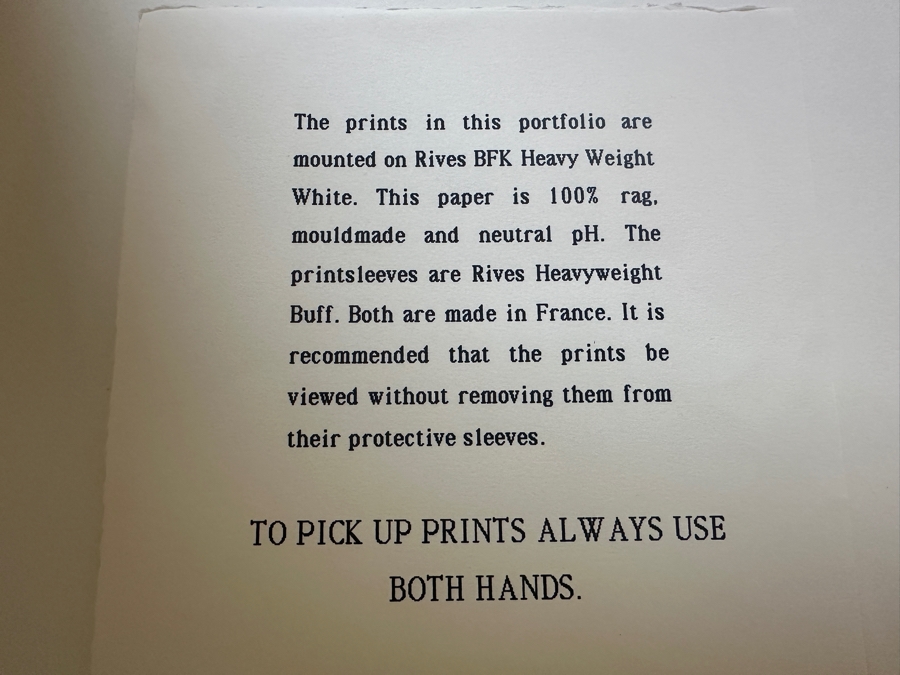 Wolf Von Dem Bussche (1934-2014, American) Hand Signed Limited Edition B&W Photographic Print Titled 'Flatiron Building NYC 1975' Signed On Front And Verso Numbered 88 Of 90 - 7 X 10 [Photo 17]