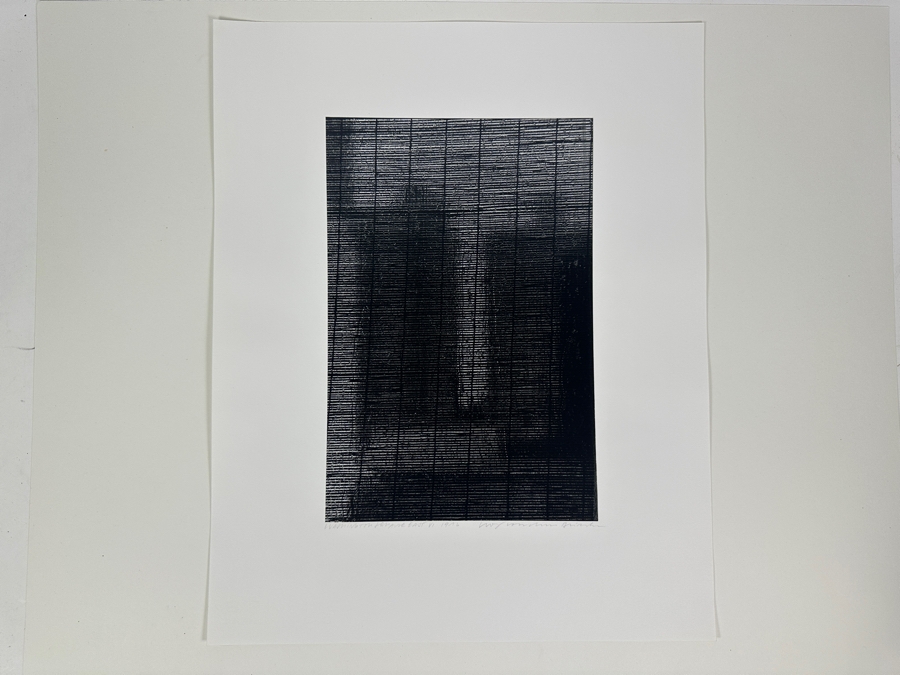 Wolf Von Dem Bussche (1934-2014, American) Hand Signed Limited Edition B&W Photographic Print Titled 'Washington Square East VI NYC 1976' Signed On Front And Verso Numbered 88 Of 90 - 9 X 13 [Photo 3]