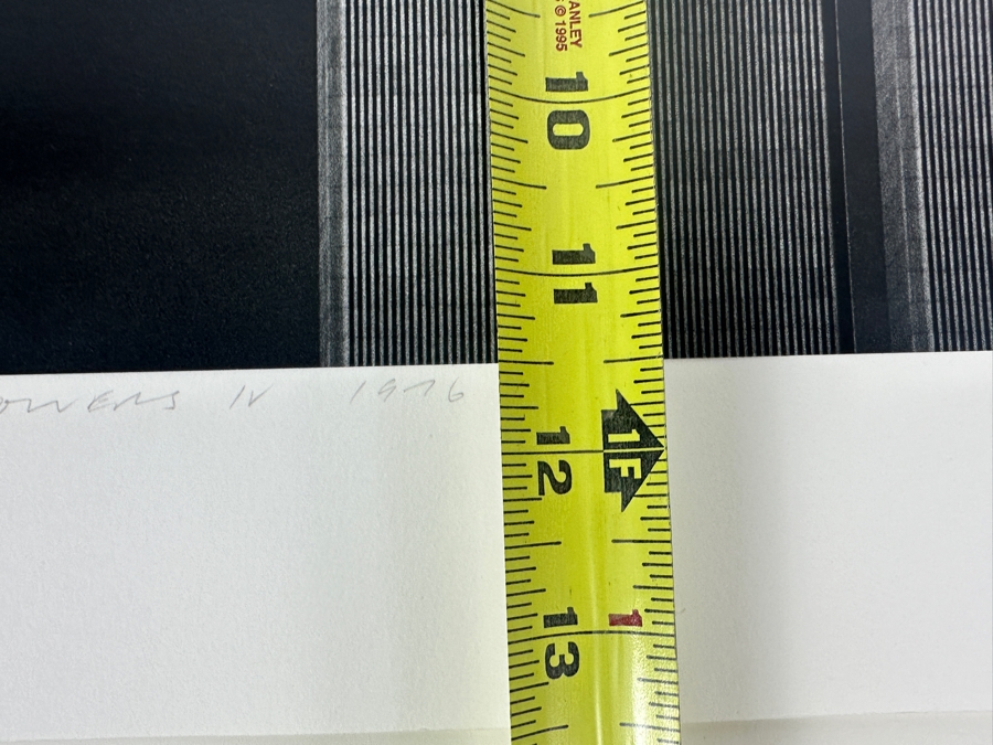 Wolf Von Dem Bussche (1934-2014, American) Hand Signed Limited Edition B&W Photographic Print Titled 'Trade Center Towers IV NYC 1976' Signed On Front And Verso Numbered 88 Of 90 - 17 X 11.5 [Photo 8]