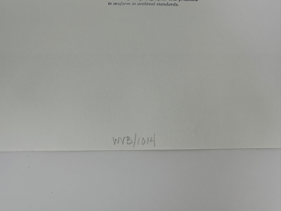 Wolf Von Dem Bussche (1934-2014, American) Hand Signed Limited Edition B&W Photographic Print Titled 'Trade Center Towers IV NYC 1976' Signed On Front And Verso Numbered 88 Of 90 - 17 X 11.5 [Photo 12]
