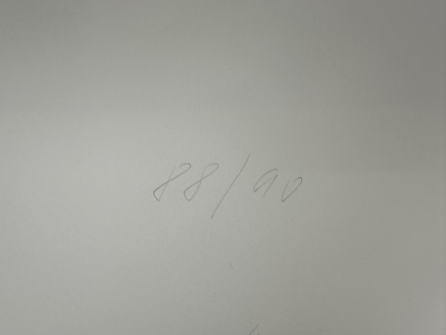 Wolf Von Dem Bussche (1934-2014, American) Hand Signed Limited Edition B&W Photographic Print Titled 'Trade Center Towers IV NYC 1976' Signed On Front And Verso Numbered 88 Of 90 - 17 X 11.5 [Photo 10]