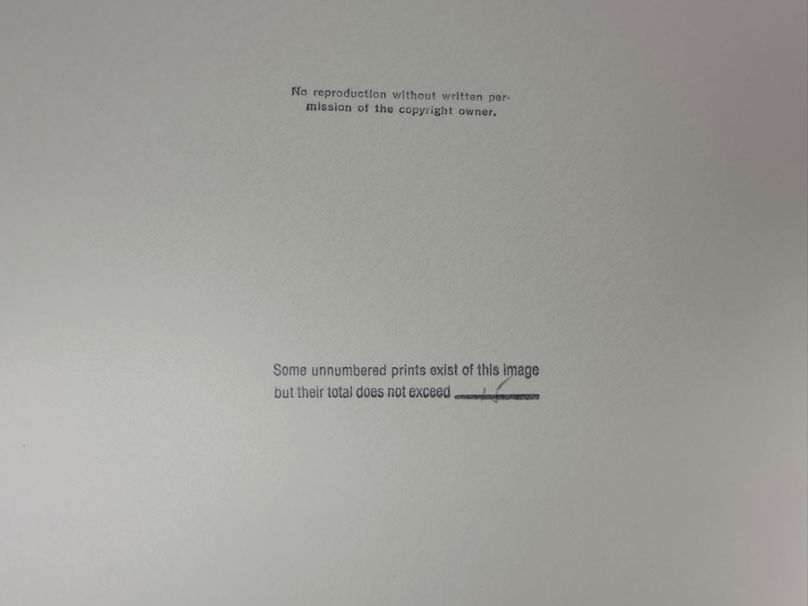 Wolf Von Dem Bussche (1934-2014, American) Hand Signed Limited Edition B&W Photographic Print Titled 'Window NYC 1967' Signed On Front And Verso Numbered 88 Of 90 - 10.5 X 16 [Photo 12]