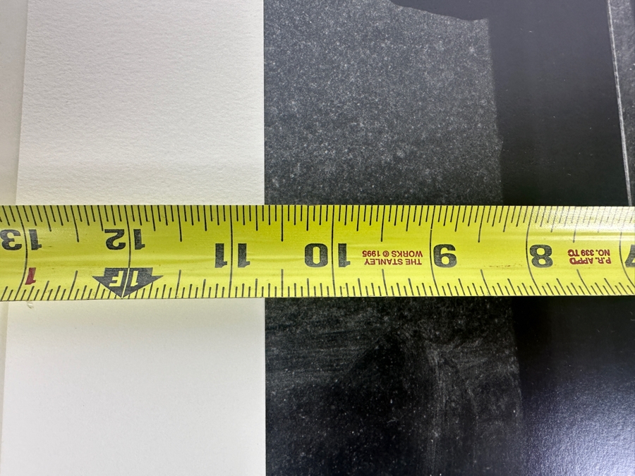 Wolf Von Dem Bussche (1934-2014, American) Hand Signed Limited Edition B&W Photographic Print Titled 'Window NYC 1967' Signed On Front And Verso Numbered 88 Of 90 - 10.5 X 16 [Photo 14]