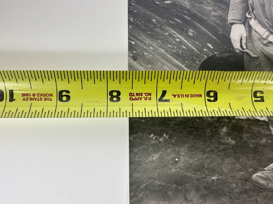 Carl Nesensohn (1898-1970, American) B&W Photograph Of Colonel Charles Lindbergh At Curtis Field February 18, 1929 Stamped On Verso Wide World Photo 7.5 X 9.5 [Photo 9]