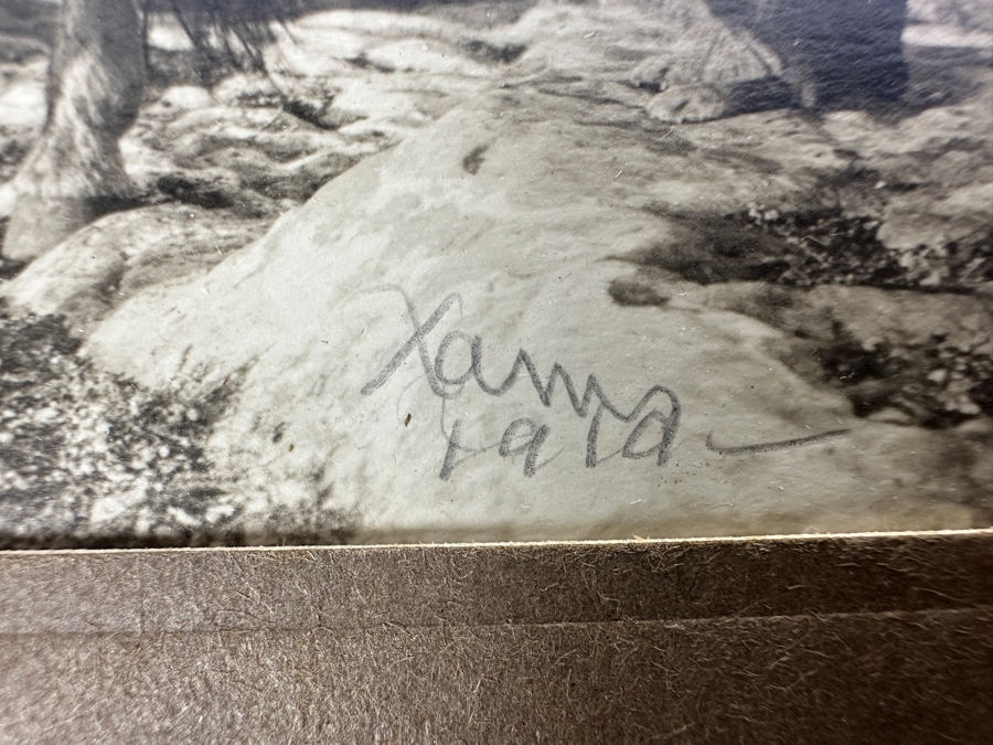 1910 Kolb Brothers' Photography Studio On The South Rim Of The Grand Canyon Photograph In Original Kolb Brothers Frame 6.5 X 4.5 [Photo 9]