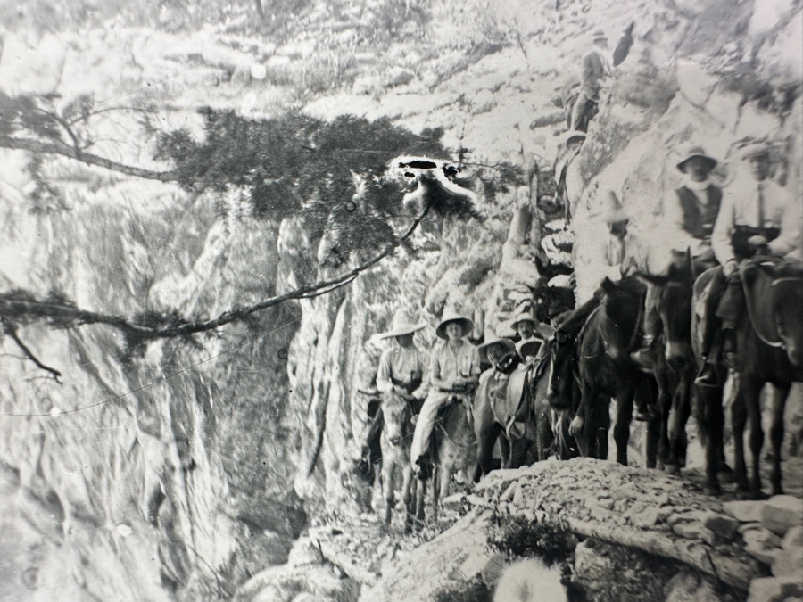 August 29, 1904 Kolb Brothers' Photography Studio On The South Rim Of The Grand Canyon Photograph In Original Kolb Brothers Frame 6.5 X 4.5 [Photo 10]
