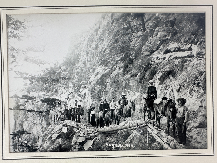 August 29, 1904 Kolb Brothers' Photography Studio On The South Rim Of The Grand Canyon Photograph In Original Kolb Brothers Frame 6.5 X 4.5 [Photo 3]