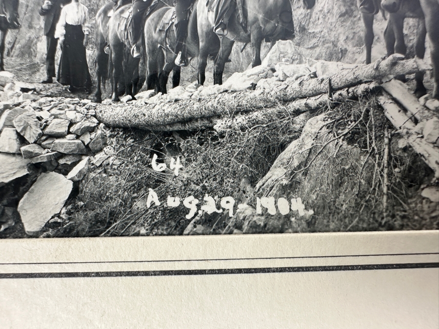 August 29, 1904 Kolb Brothers' Photography Studio On The South Rim Of The Grand Canyon Photograph In Original Kolb Brothers Frame 6.5 X 4.5 [Photo 4]