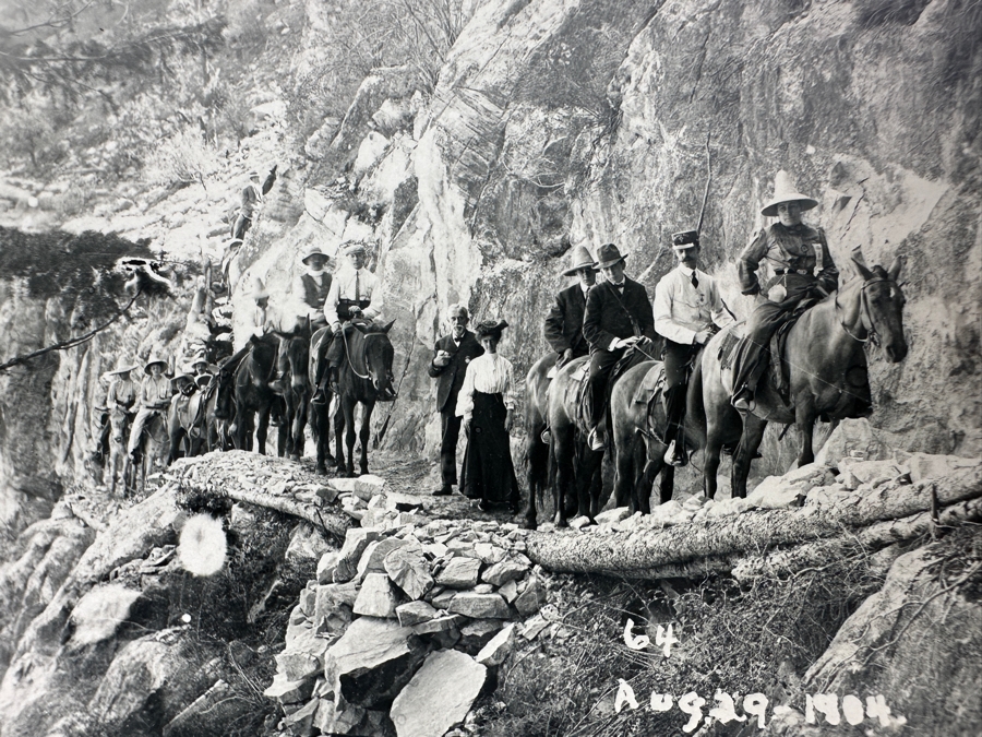 August 29, 1904 Kolb Brothers' Photography Studio On The South Rim Of The Grand Canyon Photograph In Original Kolb Brothers Frame 6.5 X 4.5 [Photo 7]
