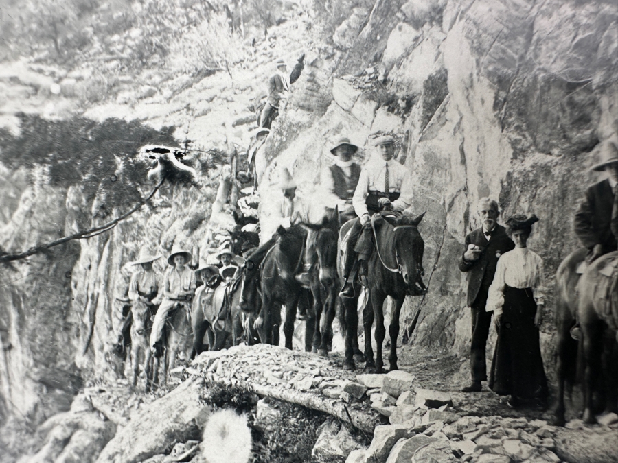 August 29, 1904 Kolb Brothers' Photography Studio On The South Rim Of The Grand Canyon Photograph In Original Kolb Brothers Frame 6.5 X 4.5 [Photo 9]