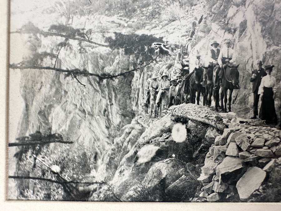 August 29, 1904 Kolb Brothers' Photography Studio On The South Rim Of The Grand Canyon Photograph In Original Kolb Brothers Frame 6.5 X 4.5 [Photo 11]