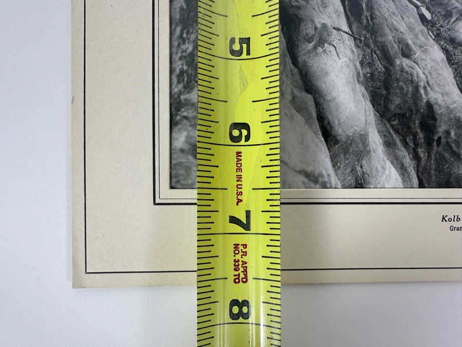 Kolb Brothers' Photography Studio On The South Rim Of The Grand Canyon Photograph In Original Kolb Brothers Frame 4.5 X 6.5 [Photo 9]