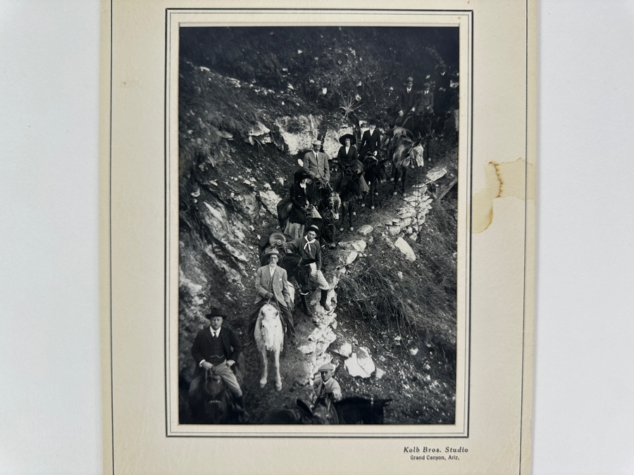 Kolb Brothers' Photography Studio On The South Rim Of The Grand Canyon Photograph In Original Kolb Brothers Frame 4.5 X 6.5 [Photo 3]