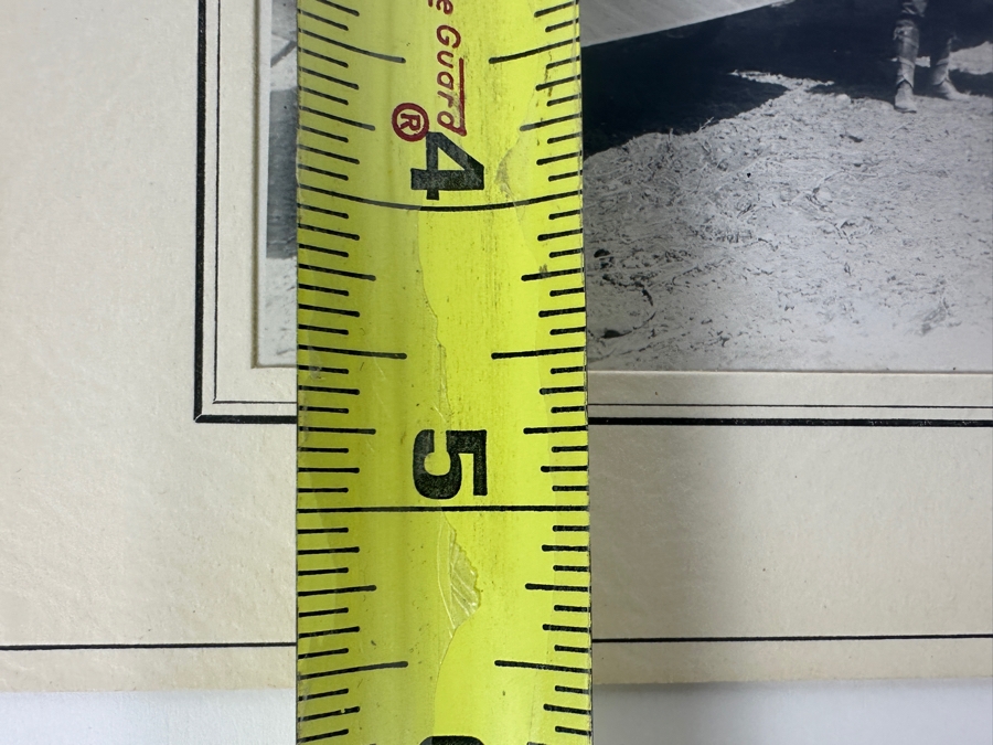 Kolb Brothers' Photography Studio On The South Rim Of The Grand Canyon Photograph Of R. V. Thomas Pilot With Plane First Airplane Landing In The Grand Canyon August 8, 1922 In Original Kolb Brothers Frame 6.5 X 4.5 [Photo 9]