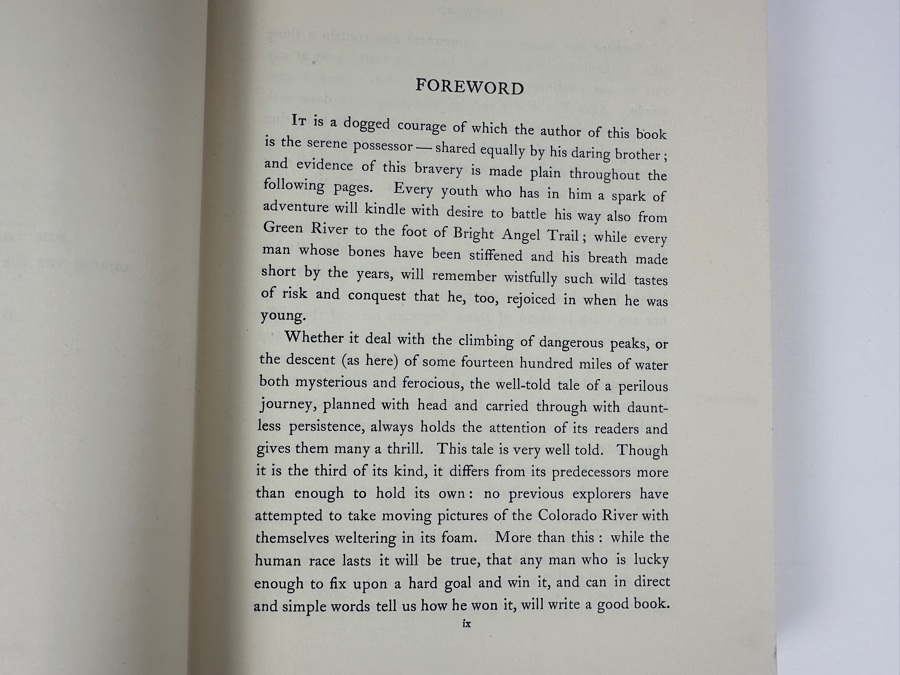 Signed Hardcover Book 12th Printing 1952 Through The Grand Canyon From Wyoming To Mexico Signed By Ellsworth L. Kolb [Photo 9]