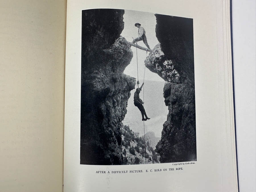 Signed Hardcover Book 12th Printing 1952 Through The Grand Canyon From Wyoming To Mexico Signed By Ellsworth L. Kolb [Photo 11]
