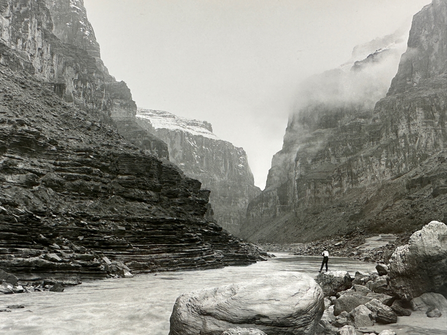 Kolb Brothers' Photography Studio On The South Rim Of The Grand Canyon Photograph Titled 'Storming In Canyon 1911 Trip' Noted Pg. 245 Top 10 X 8 [Photo 5]
