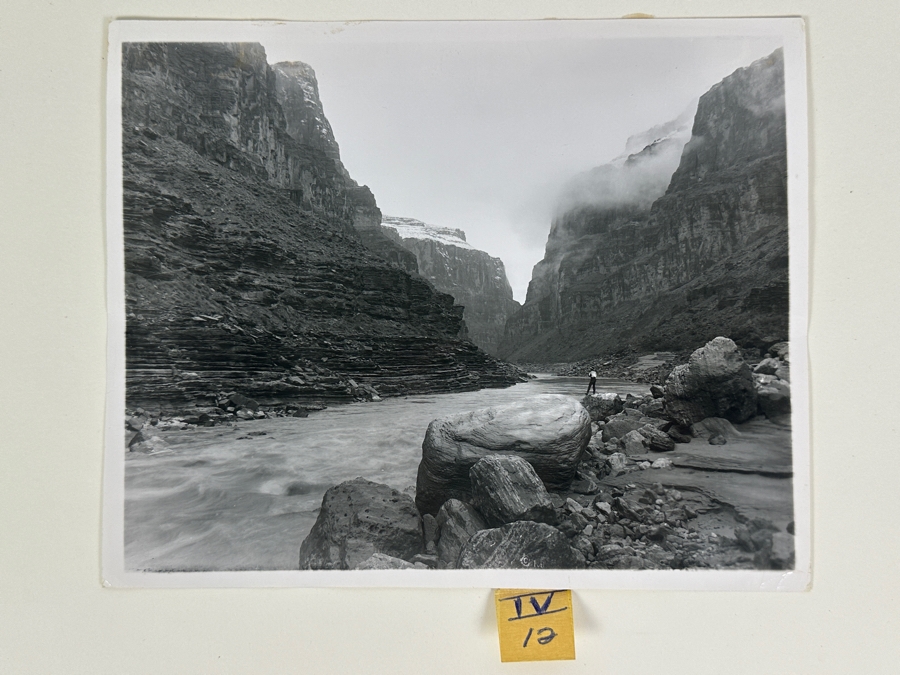 Kolb Brothers' Photography Studio On The South Rim Of The Grand Canyon Photograph Titled 'Storming In Canyon 1911 Trip' Noted Pg. 245 Top 10 X 8 [Photo 3]