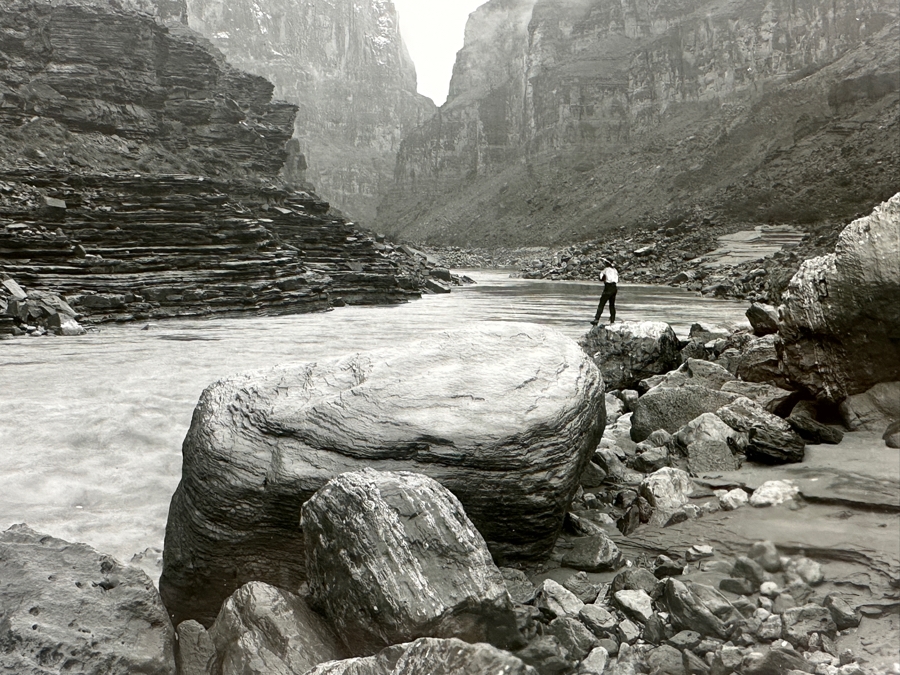 Kolb Brothers' Photography Studio On The South Rim Of The Grand Canyon Photograph Titled 'Storming In Canyon 1911 Trip' Noted Pg. 245 Top 10 X 8 [Photo 4]
