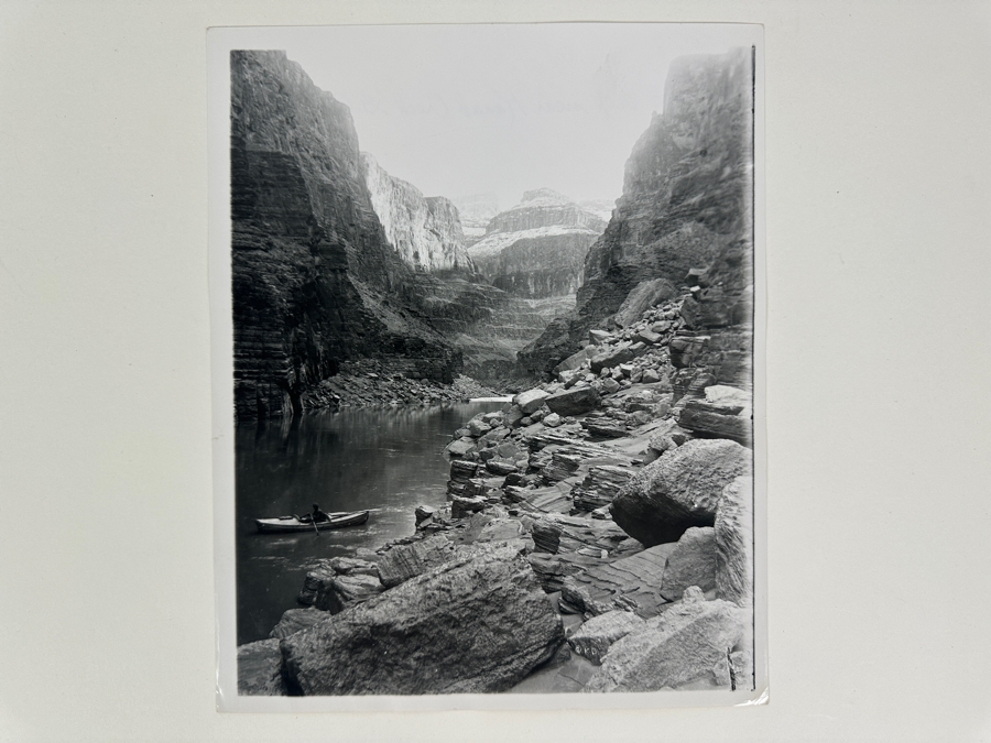 Kolb Brothers' Photography Studio On The South Rim Of The Grand Canyon Photograph Titled '1911 Trip Near Kanab Creek' Noted Ch 8 Top 8 X 10