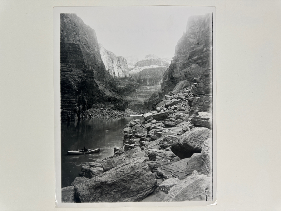 Kolb Brothers' Photography Studio On The South Rim Of The Grand Canyon Photograph Titled '1911 Trip Near Kanab Creek' Noted Ch 8 Top 8 X 10 [Photo 2]