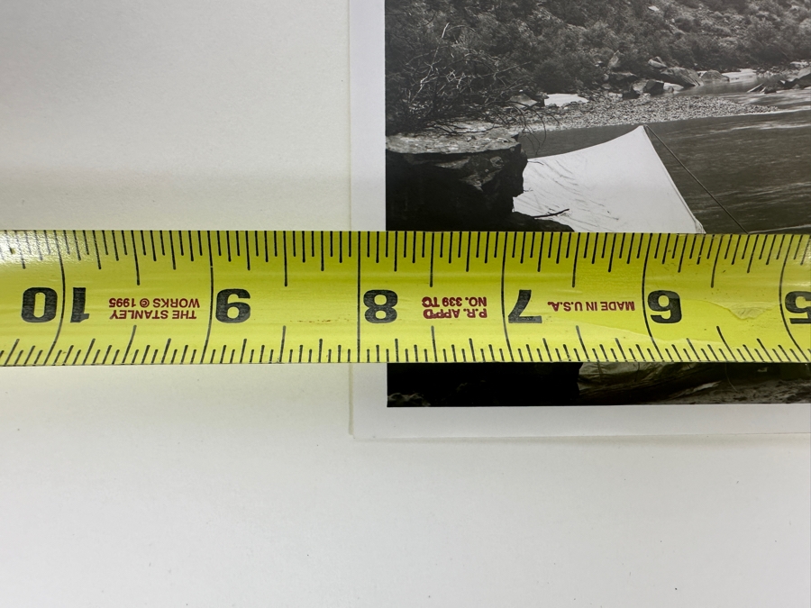 Kolb Brothers' Photography Studio On The South Rim Of The Grand Canyon Photograph Titled 'Emery Making Camp In Ladore Canyon Green River' Stamped On Verso Emery C. Kolb 8 X 10 [Photo 7]