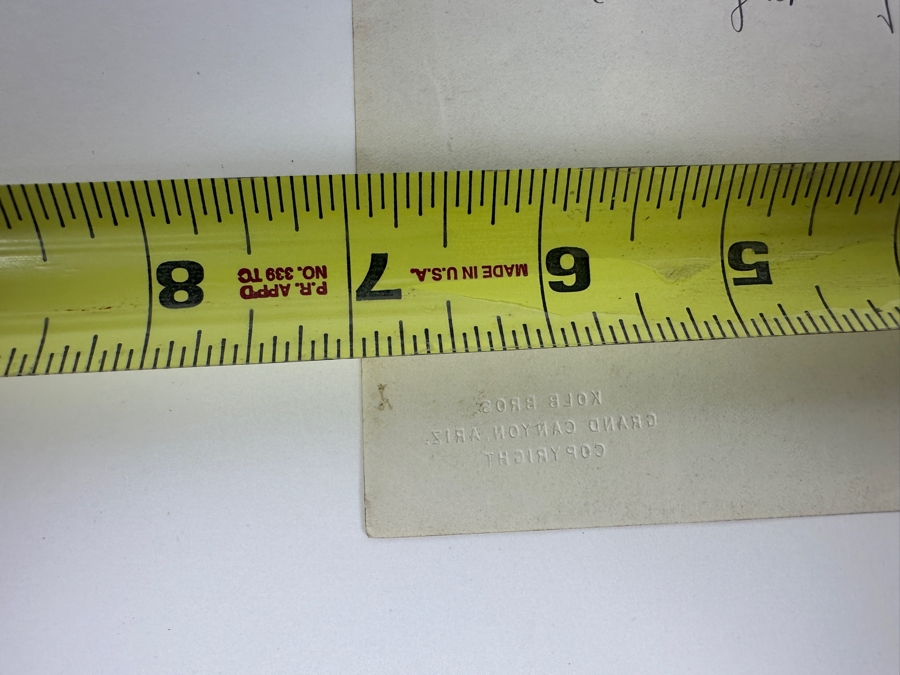 Kolb Brothers' Photography Studio On The South Rim Of The Grand Canyon Photograph Titled 'Fish Caught By Striking With Oars' 7 X 5 [Photo 8]