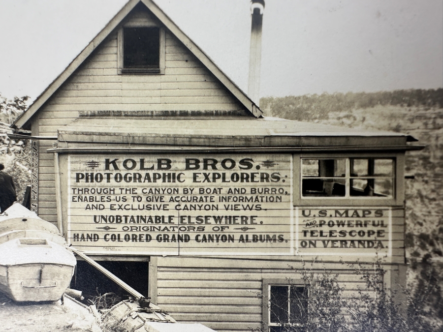 Kolb Brothers' Photography Studio On The South Rim Of The Grand Canyon Photograph Stamped On Verso Emery C. Kolb 5 X 3.5 [Photo 4]