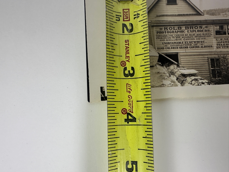 Kolb Brothers' Photography Studio On The South Rim Of The Grand Canyon Photograph Stamped On Verso Emery C. Kolb 5 X 3.5 [Photo 8]