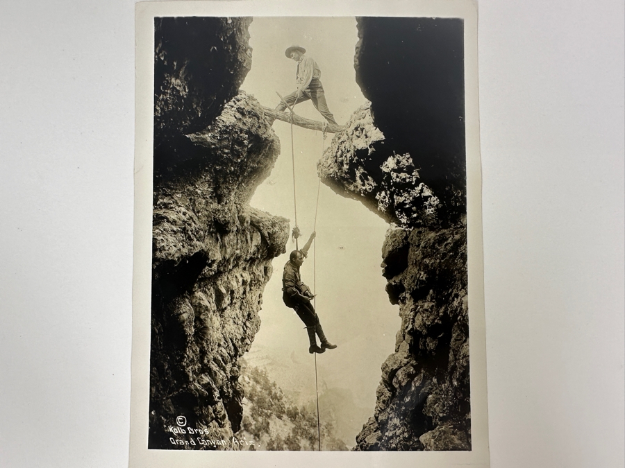 Kolb Brothers' Photography Studio On The South Rim Of The Grand Canyon Photograph Stamped On Verso Emery C. Kolb 4.5 X 6.5 [Photo 2]