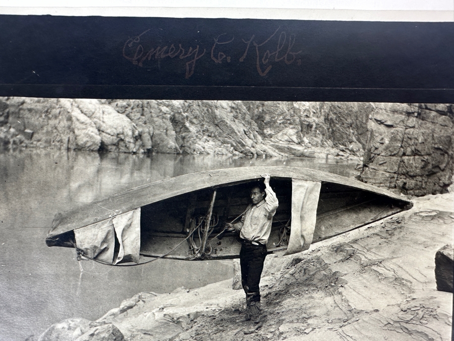 Kolb Brothers' Photography Studio On The South Rim Of The Grand Canyon Photograph Stamped On Verso Emery C. Kolb - Fall 1916 7 X 5 [Photo 4]
