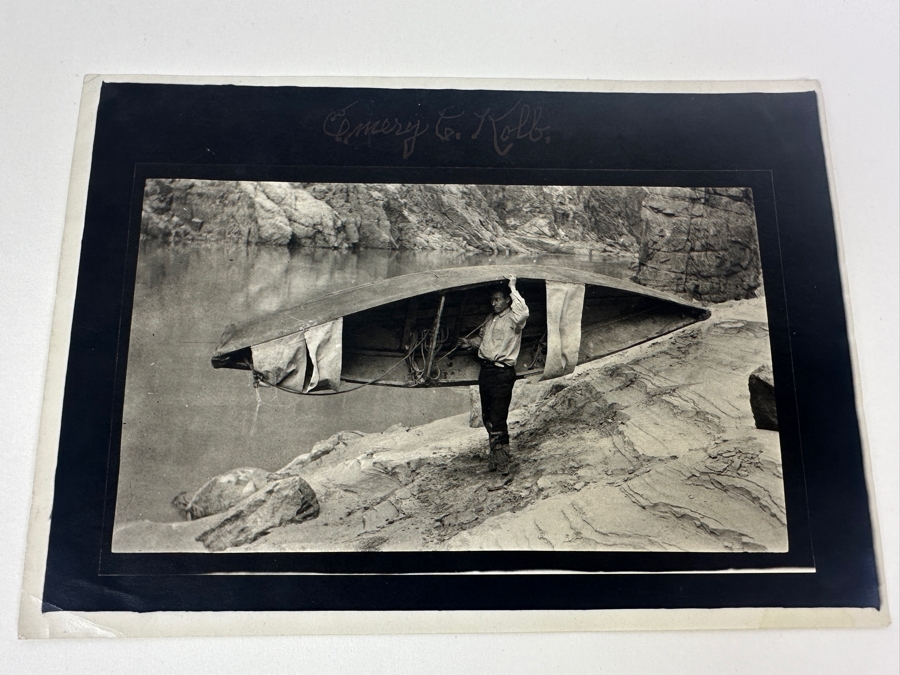 Kolb Brothers' Photography Studio On The South Rim Of The Grand Canyon Photograph Stamped On Verso Emery C. Kolb - Fall 1916 7 X 5 [Photo 2]