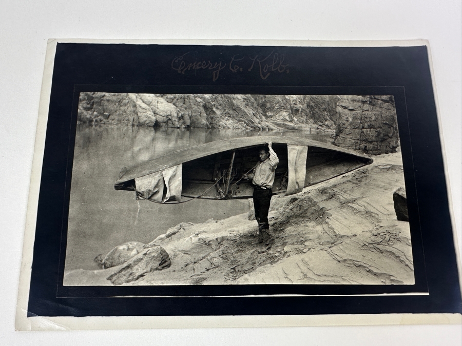 Kolb Brothers' Photography Studio On The South Rim Of The Grand Canyon Photograph Stamped On Verso Emery C. Kolb - Fall 1916 7 X 5 [Photo 3]