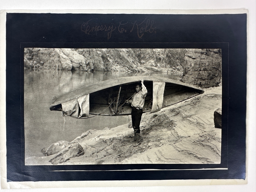 Kolb Brothers' Photography Studio On The South Rim Of The Grand Canyon Photograph Stamped On Verso Emery C. Kolb - Fall 1916 7 X 5 [Photo 1]
