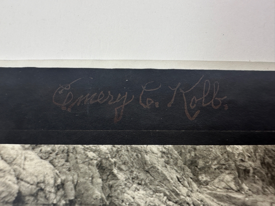 Kolb Brothers' Photography Studio On The South Rim Of The Grand Canyon Photograph Stamped On Verso Emery C. Kolb - Fall 1916 7 X 5 [Photo 7]