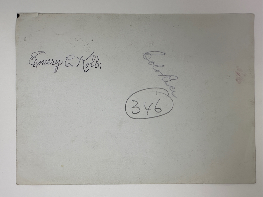 Kolb Brothers' Photography Studio On The South Rim Of The Grand Canyon Photograph Stamped On Verso Emery C. Kolb - Colorado River 7 X 5 [Photo 6]