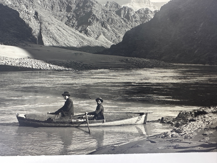 Kolb Brothers' Photography Studio On The South Rim Of The Grand Canyon Photograph Stamped On Verso Emery C. Kolb - Colorado River 7 X 5 [Photo 5]