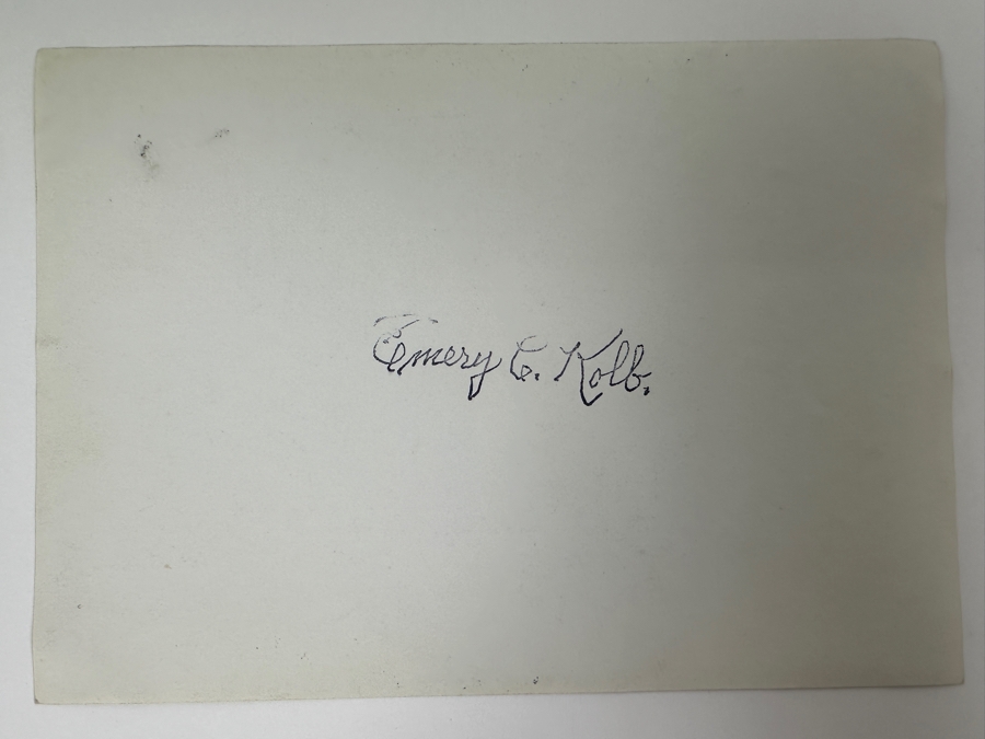 Kolb Brothers' Photography Studio On The South Rim Of The Grand Canyon Photograph Stamped On Verso Emery C. Kolb 7 X 5 [Photo 6]