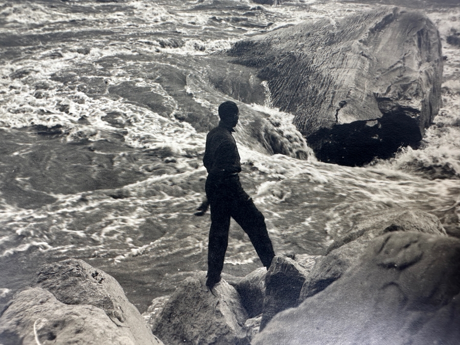 Kolb Brothers' Photography Studio On The South Rim Of The Grand Canyon Photograph Stamped On Verso Emery C. Kolb - Cataract Canyon Rapid No. 22 Of Colorado River From Side 7 X 5 [Photo 2]