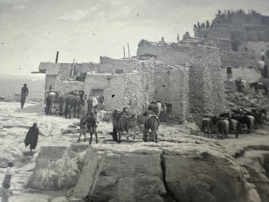Kolb Brothers' Photography Studio On The South Rim Of The Grand Canyon Photograph Stamped On Verso Emery C. Kolb - Walpi-Hopi Indian Pueblo, Northern Arizona 7 X 5 [Photo 9]