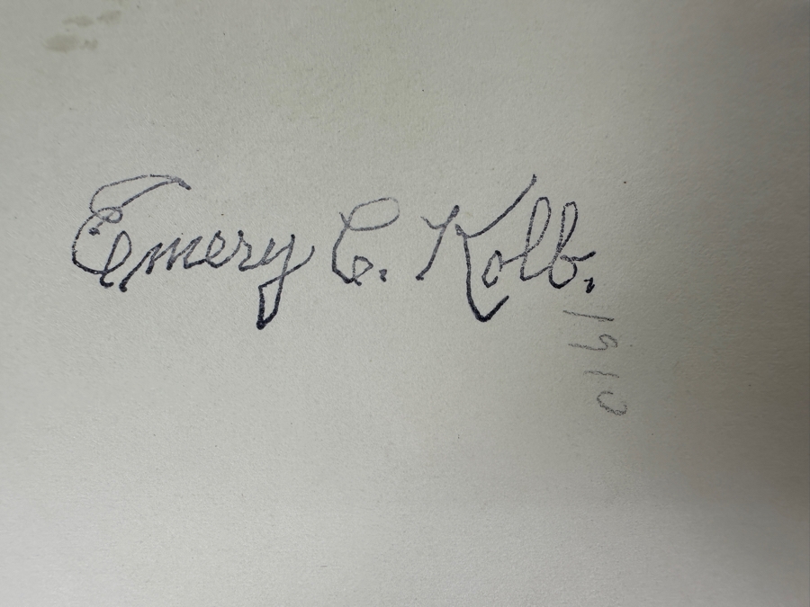 Kolb Brothers' Photography Studio On The South Rim Of The Grand Canyon Photograph Stamped On Verso Emery C. Kolb - Walpi-Hopi Indian Pueblo, Northern Arizona 7 X 5 [Photo 15]