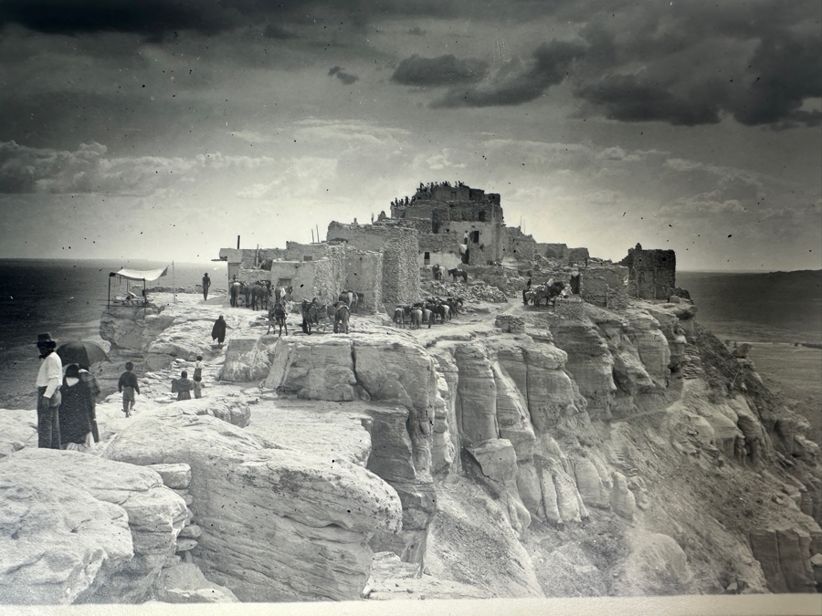 Kolb Brothers' Photography Studio On The South Rim Of The Grand Canyon Photograph Stamped On Verso Emery C. Kolb - Walpi-Hopi Indian Pueblo, Northern Arizona 7 X 5 [Photo 4]