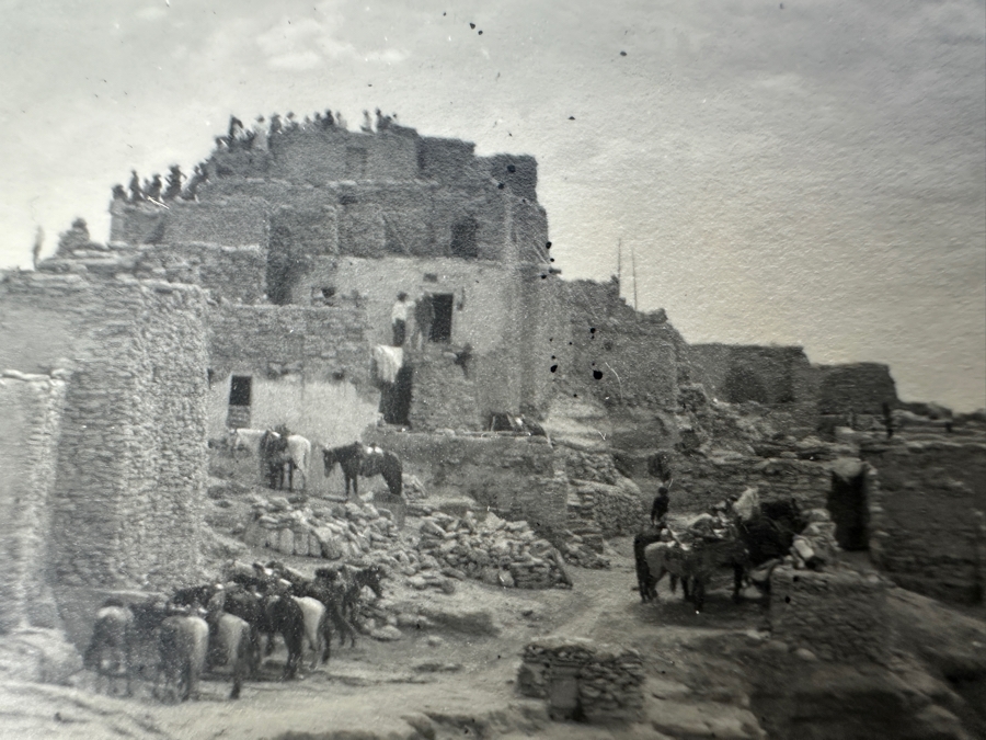 Kolb Brothers' Photography Studio On The South Rim Of The Grand Canyon Photograph Stamped On Verso Emery C. Kolb - Walpi-Hopi Indian Pueblo, Northern Arizona 7 X 5 [Photo 7]