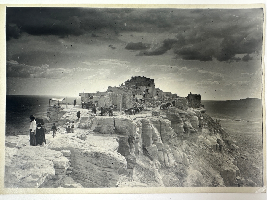 Kolb Brothers' Photography Studio On The South Rim Of The Grand Canyon Photograph Stamped On Verso Emery C. Kolb - Walpi-Hopi Indian Pueblo, Northern Arizona 7 X 5 [Photo 3]