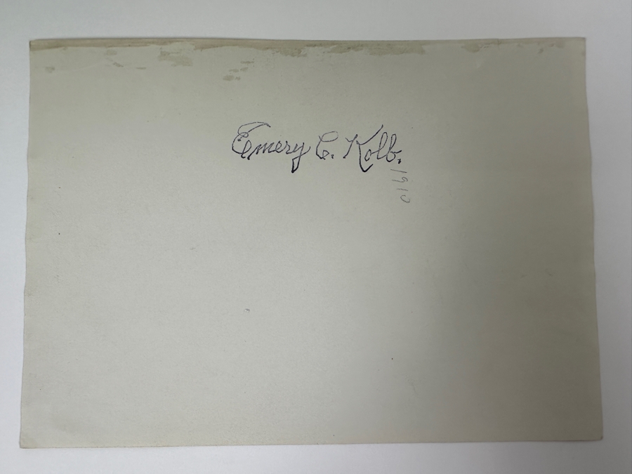 Kolb Brothers' Photography Studio On The South Rim Of The Grand Canyon Photograph Stamped On Verso Emery C. Kolb - Walpi-Hopi Indian Pueblo, Northern Arizona 7 X 5 [Photo 14]