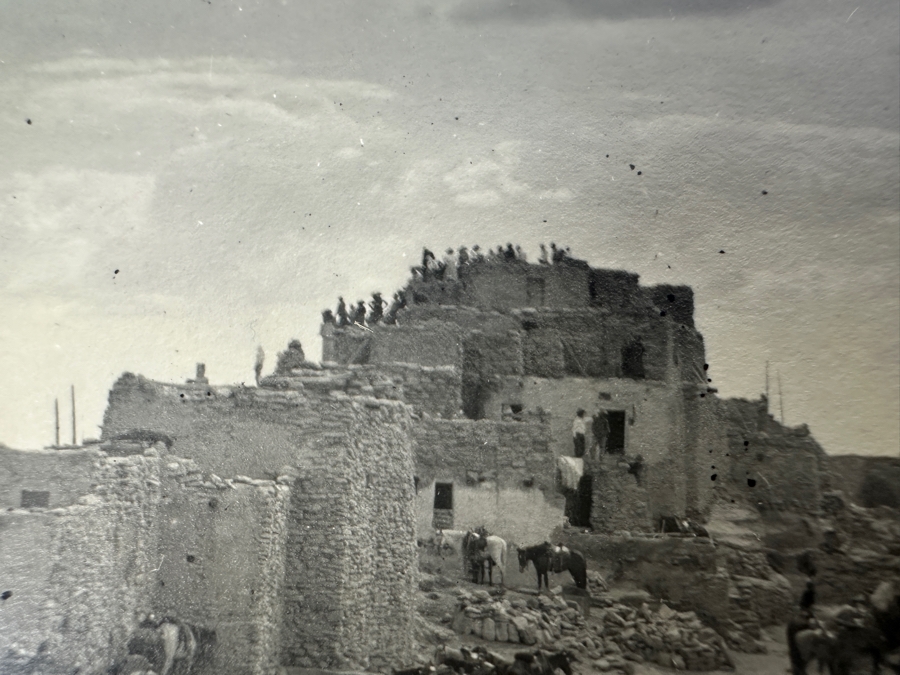 Kolb Brothers' Photography Studio On The South Rim Of The Grand Canyon Photograph Stamped On Verso Emery C. Kolb - Walpi-Hopi Indian Pueblo, Northern Arizona 7 X 5 [Photo 8]